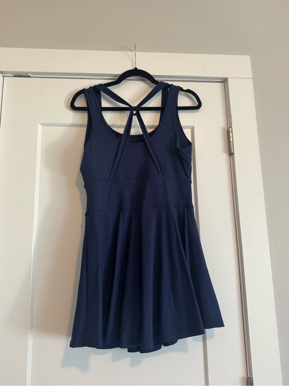Gyiefcg Navy Sleeveless Athletic Tennis Dress with built in shorts - Picture 6 of 9